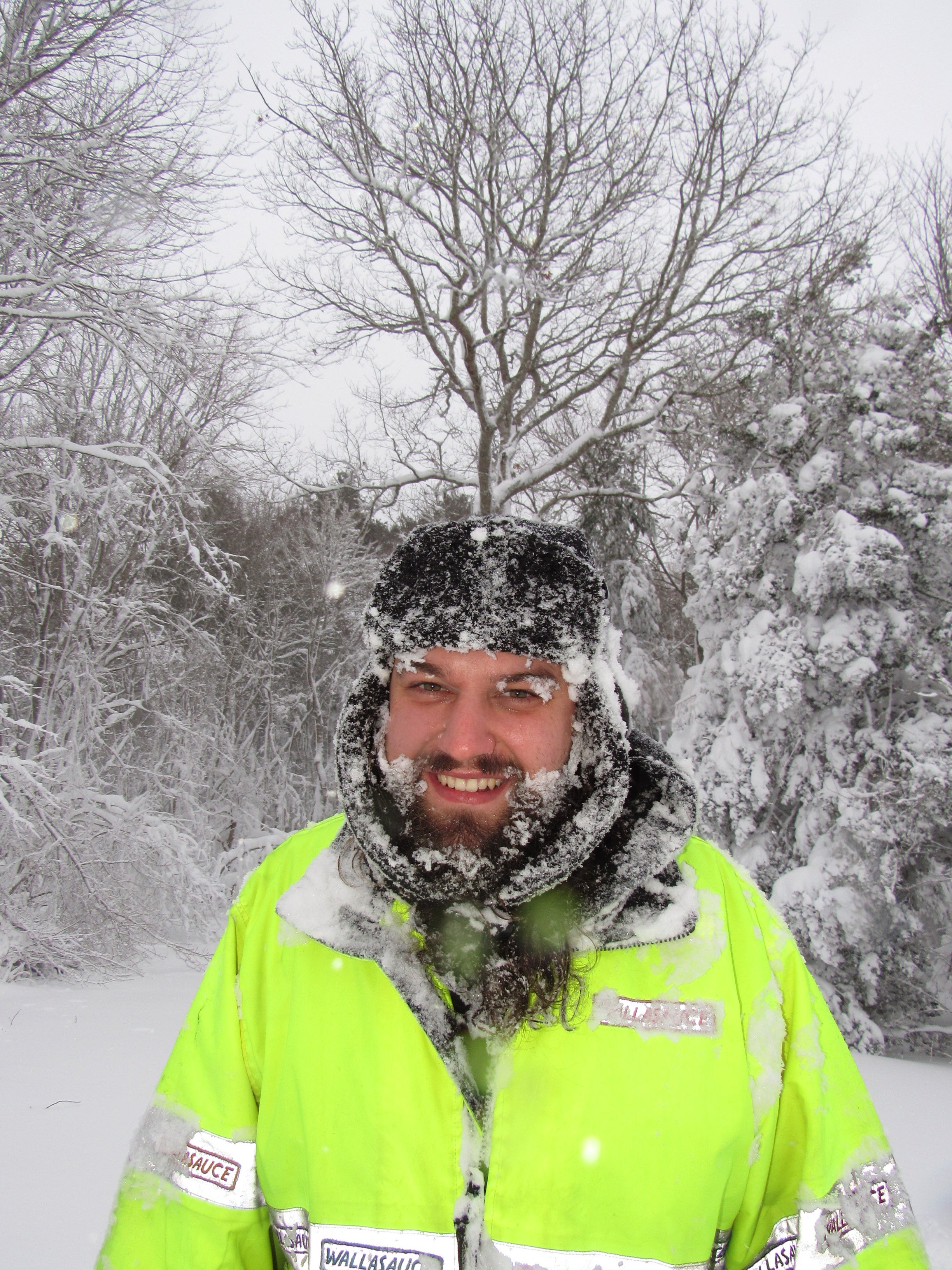 black wool scrapper hat