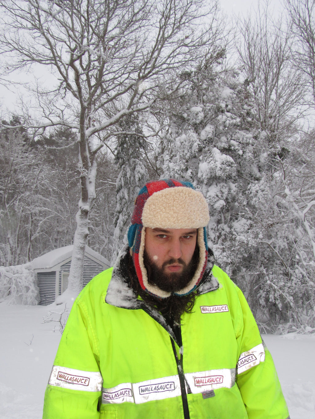 woven blanket scrapper hat