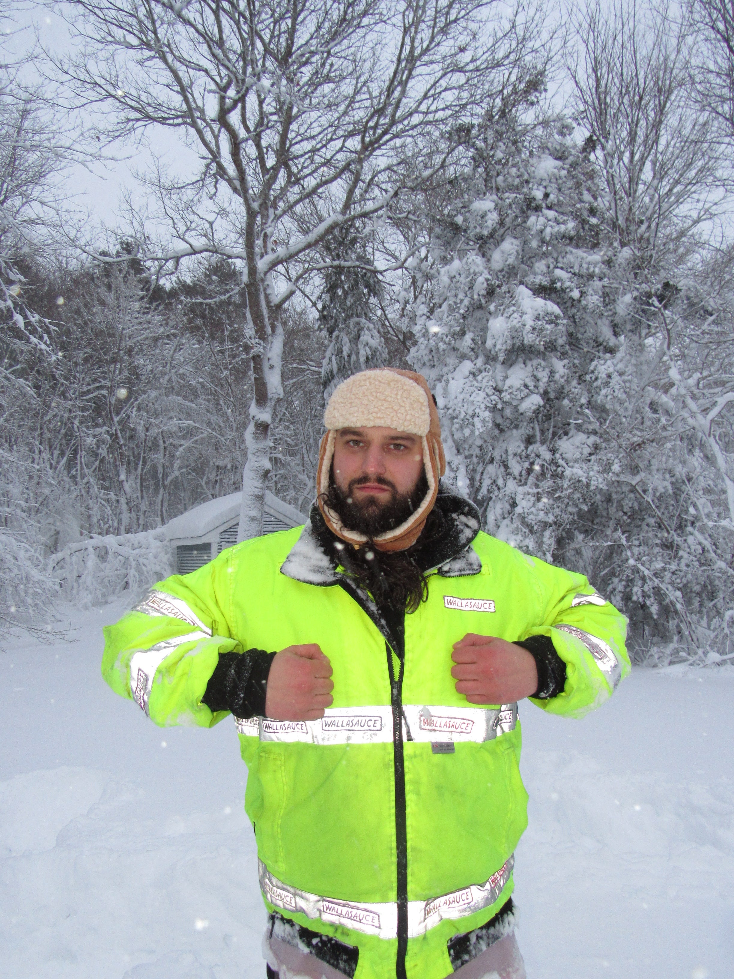 brown corduroy scrapper hat
