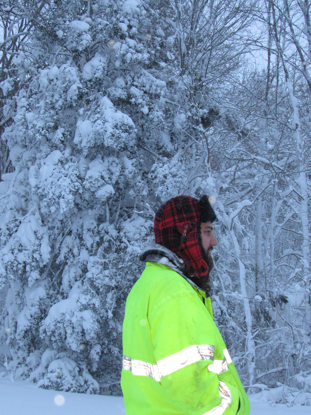 plaid scrapper hat