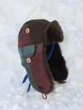 woven scarf scrapper hat