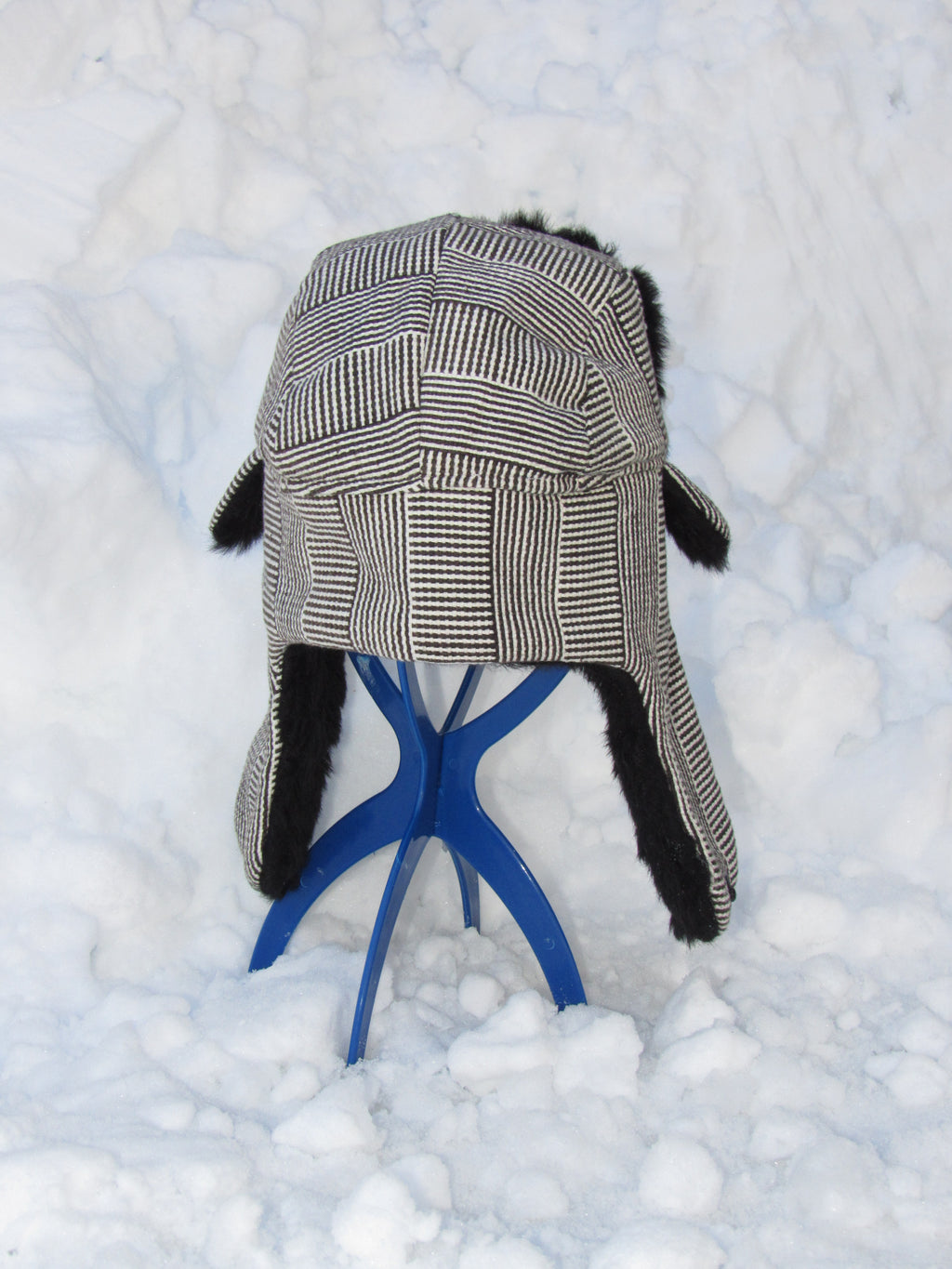 zebra scrapper hat