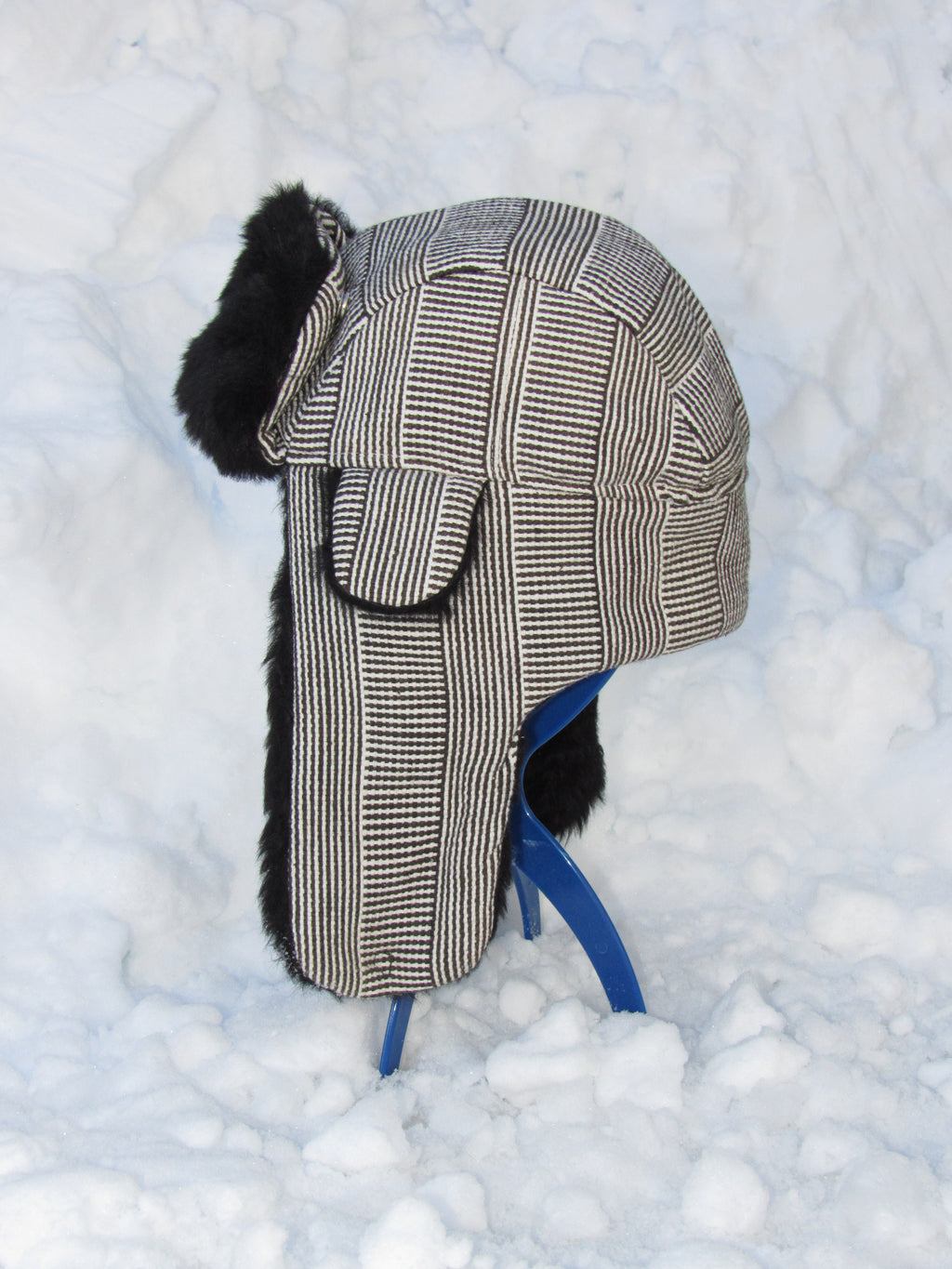 zebra scrapper hat