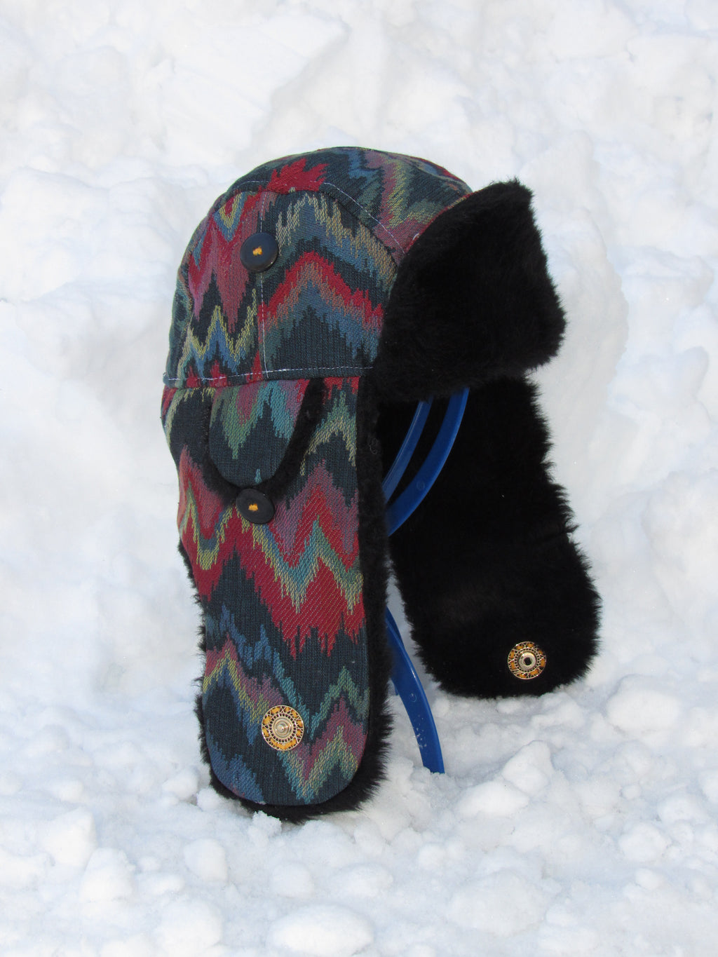 zig zag scrapper hat