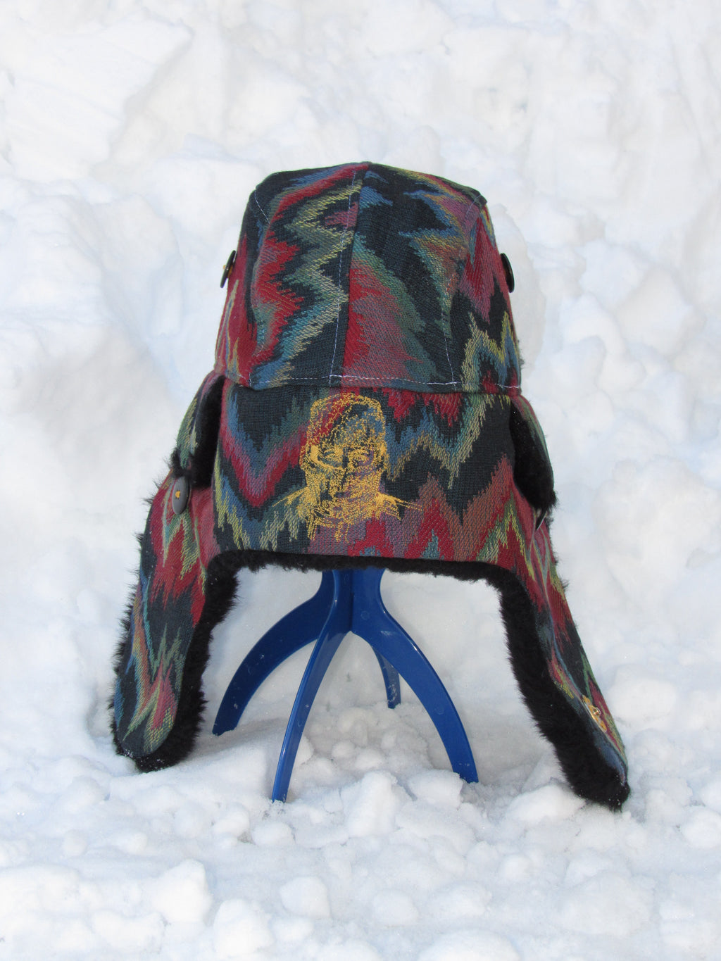 zig zag scrapper hat