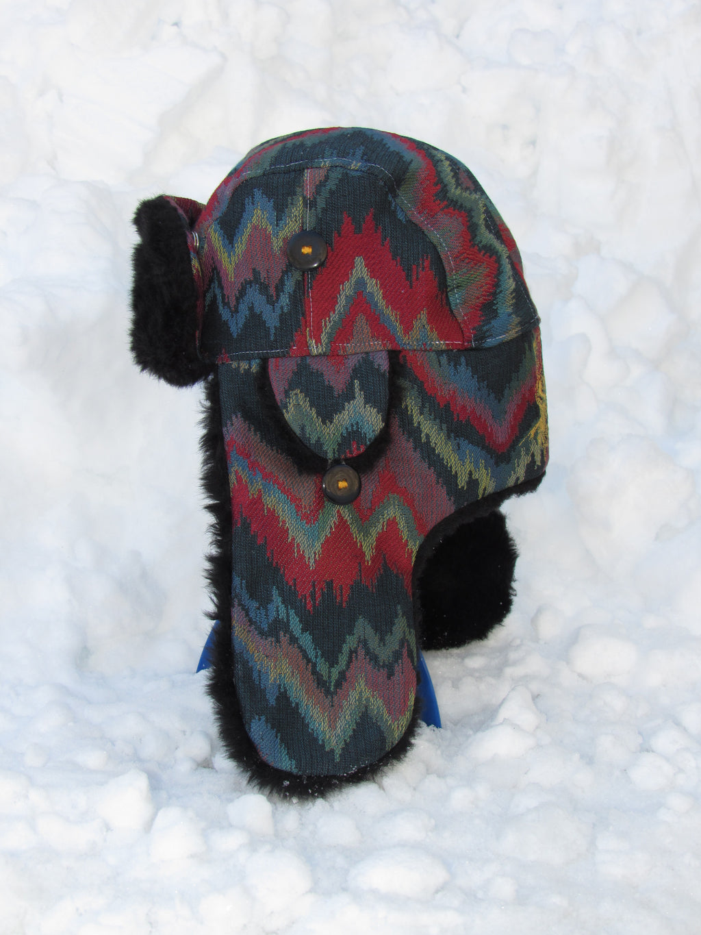 zig zag scrapper hat