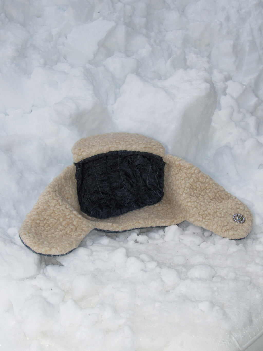 herringbone scrapper hat