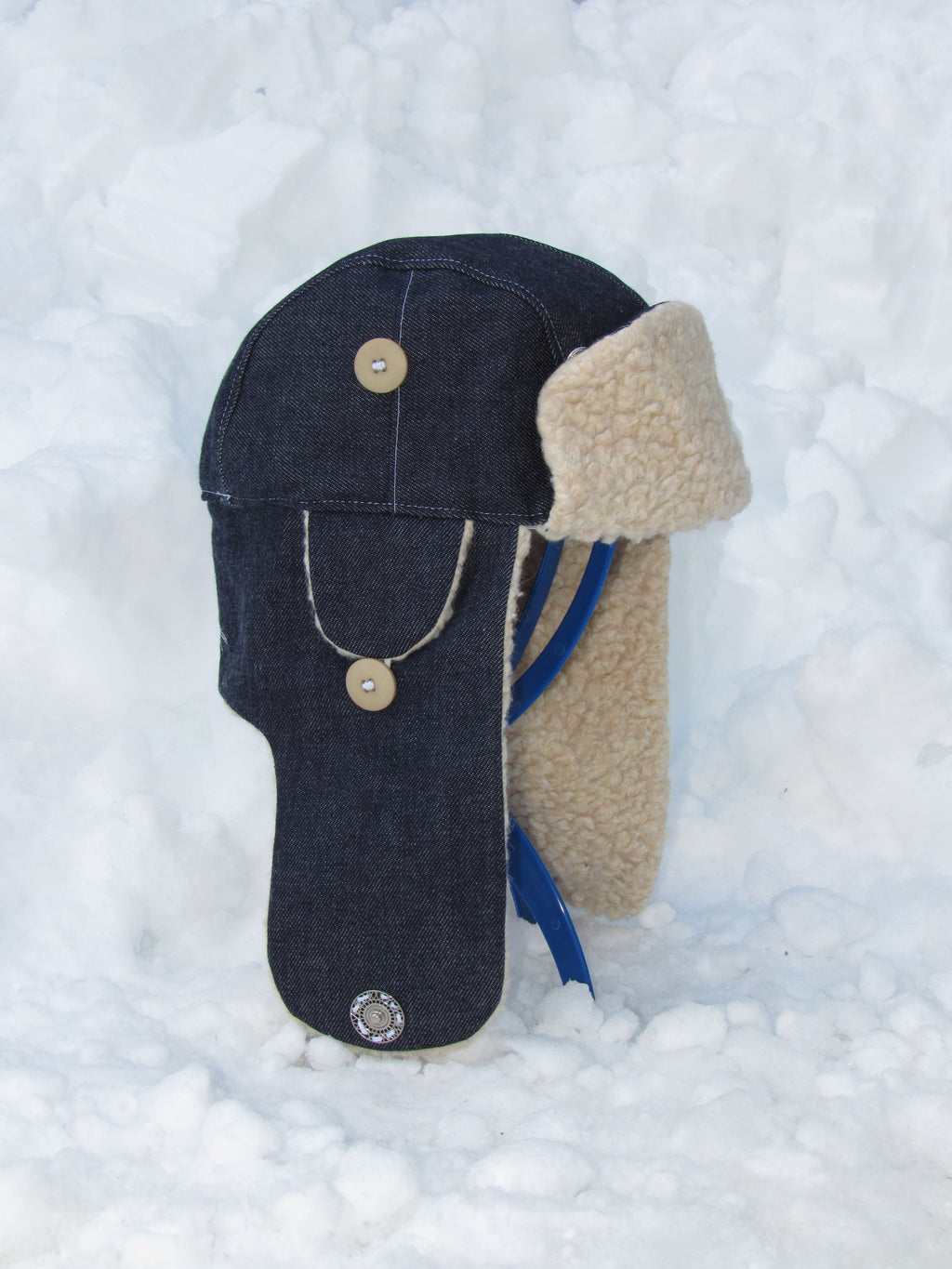 selvedge scrapper hat