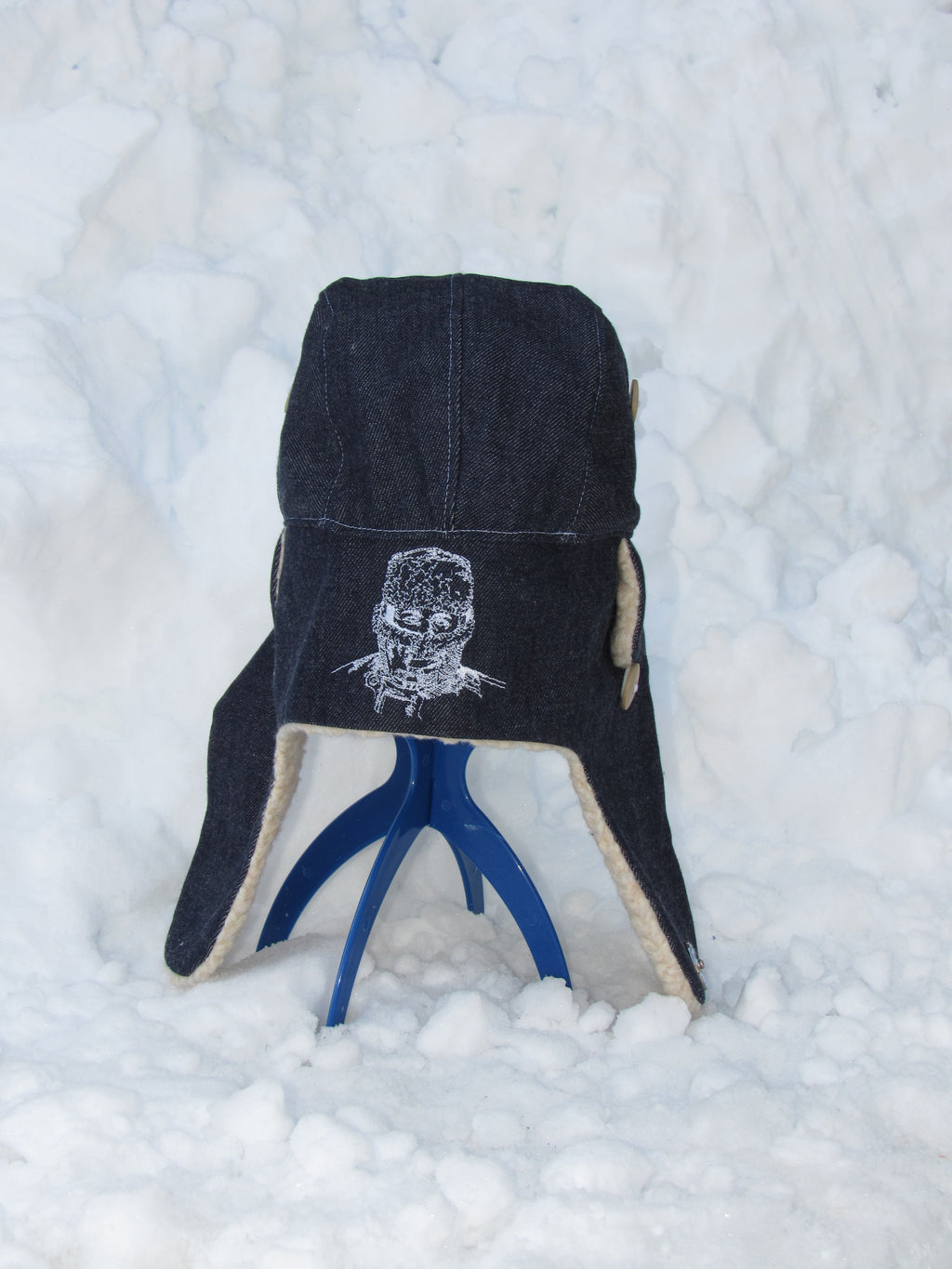 selvedge scrapper hat
