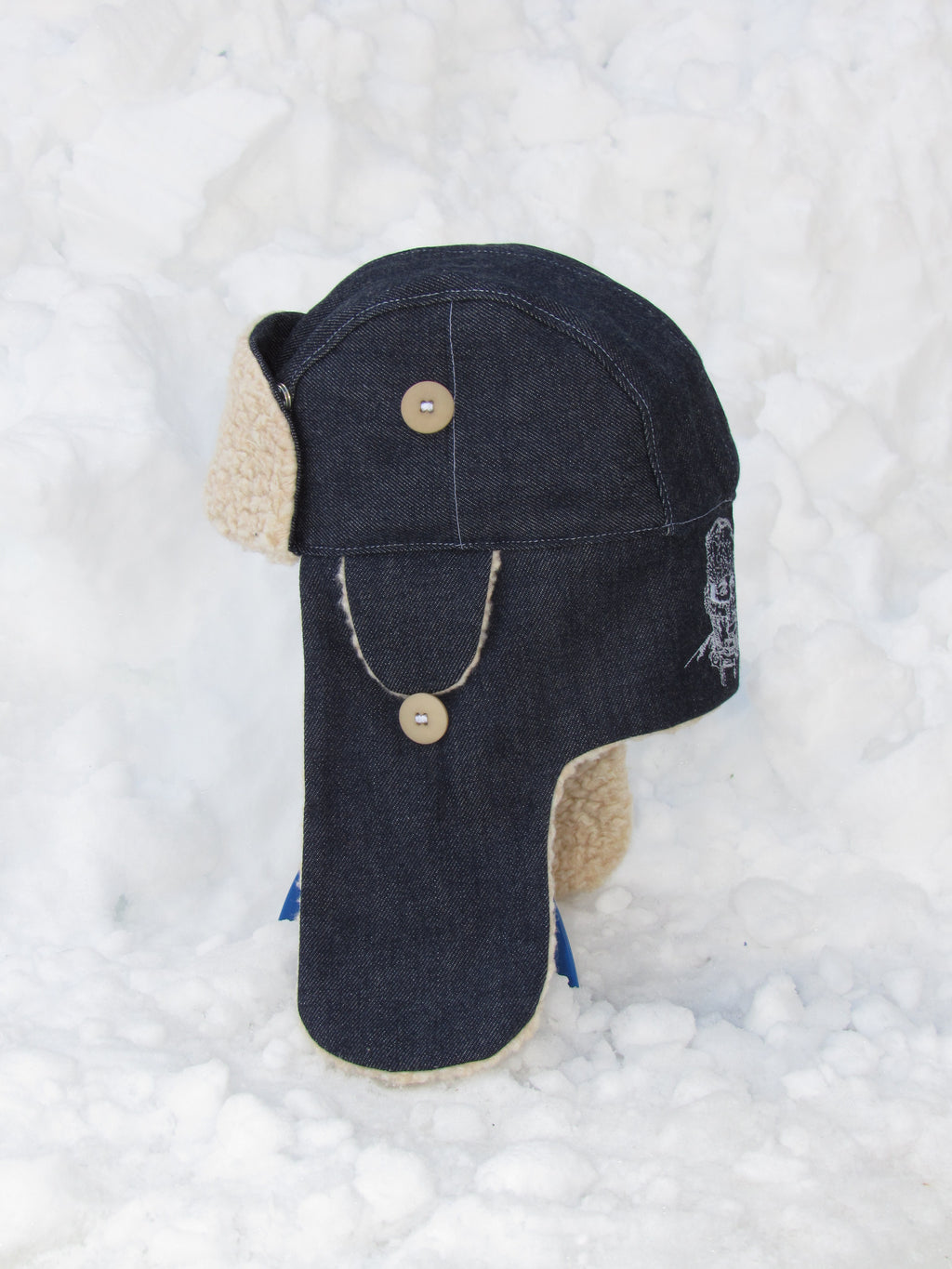 selvedge scrapper hat