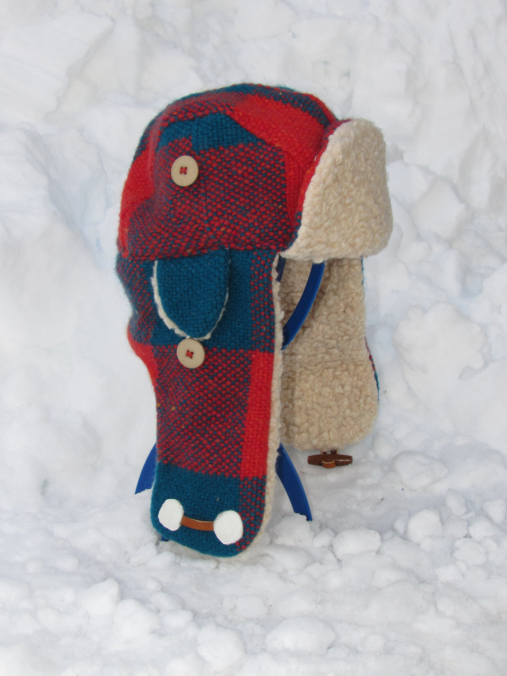 woven blanket scrapper hat