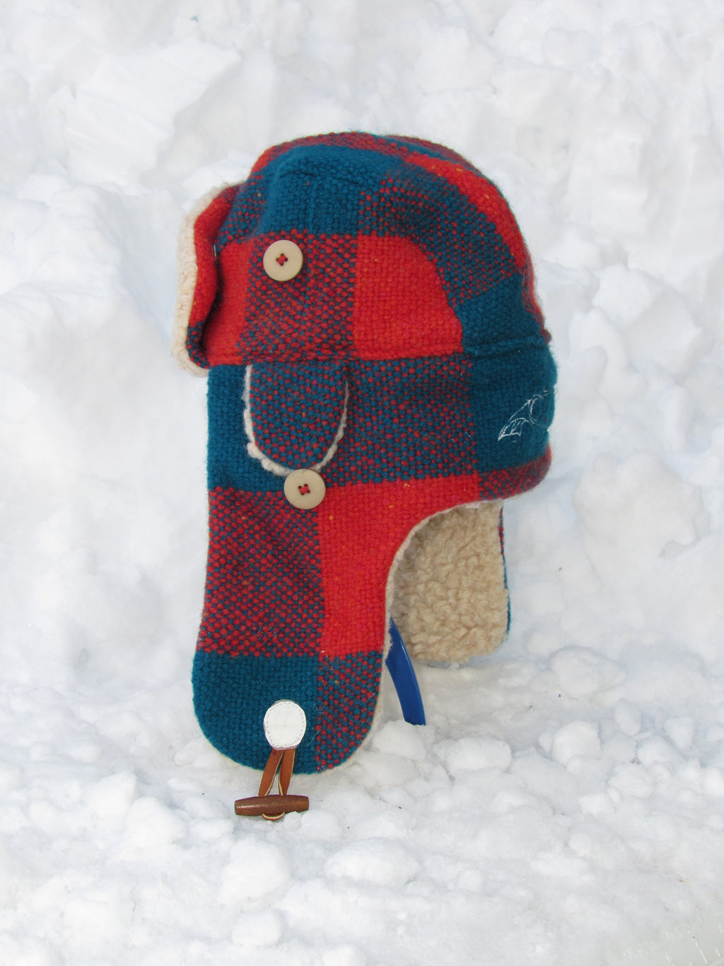 woven blanket scrapper hat